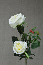 Load image into Gallery viewer, Rose Spray - White
